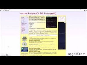 Comparar Bases de datos en Postgresql - Windows