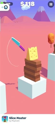 slice master gameplay on poki #shorts