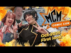MCM comic con london 2025 october Excel center first look
