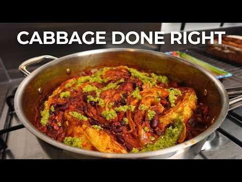 The Best Way to Cook Cabbage and Beans