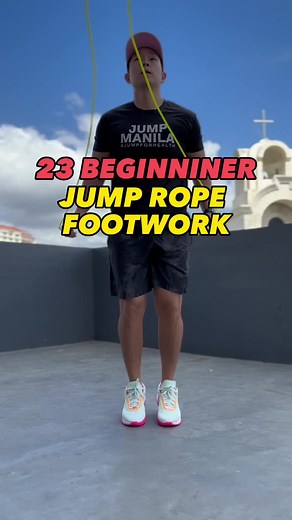 23 Beginner Jump Rope footwork #learnitontiktok #tutorial #footwork