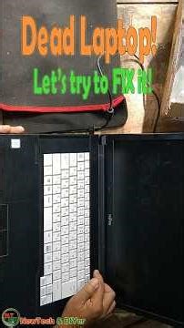 Laptop Wouldn’t Turn On… Because of THIS Tiny Crack 😱💻 #LaptopRepair #PCRepair #GadgetRepair