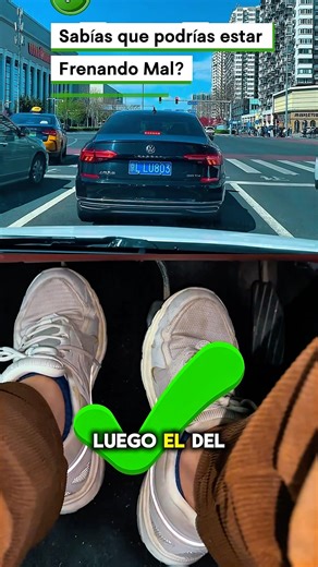 Cómo pisar los pedales del carro correctamente 🚗