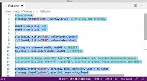 TradingView 策略測試器-