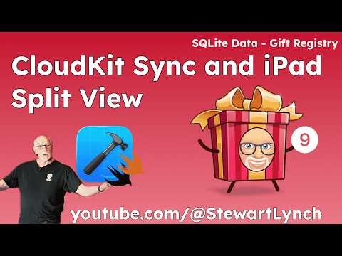 SQLiteData Part 9 CloudKit Synching to iPad