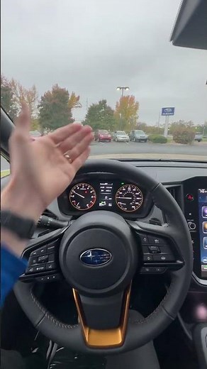How to set Subaru Automatic High Beam Assist