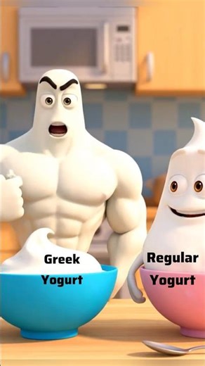 Greek Yogurt vs Yogurt 🥣 | Which One Is Better? 😂