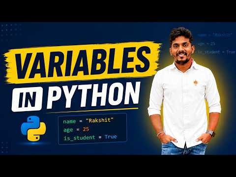 Variables in Python | Variables