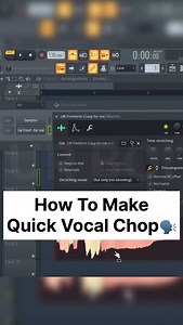 How To Make Quick Vocal Chops Inside FL Studio🎹🥁 . . . . . . . #MusicProduction #AudioEngineering #vocalist #HomeStudio #ProducersLife #vocalharmonies #vocal #MixingTricks #MusicProducers #harmonize #studio #musicstudio #vocaleq #urboi #usarappers #musictheory #musicsession #harmony #fistudiogang #musicteacher #sound #sounddesign #sounddesigner #flstudio #flstudiotutorial #flstudiotips | UrBoi Muzic