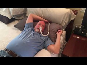 CPAP tube management for sleep