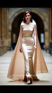 Golden Silk Elegance: 5 Cities, 5 Stunning Looks ✨ Luxury Fashion Journey 🌍