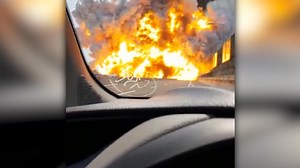 Tanker explodes on Italian highway