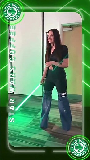 Dafne Keen Lightsaber Skills for #StarWars #TheAcolyte