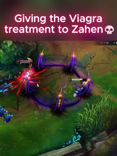 Viagra Treatment for Zahen in League of Legends