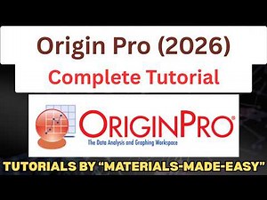 OriginPro for Researchers: How to Plot XRD Data, Smooth Curves & Create Stacked Graphs