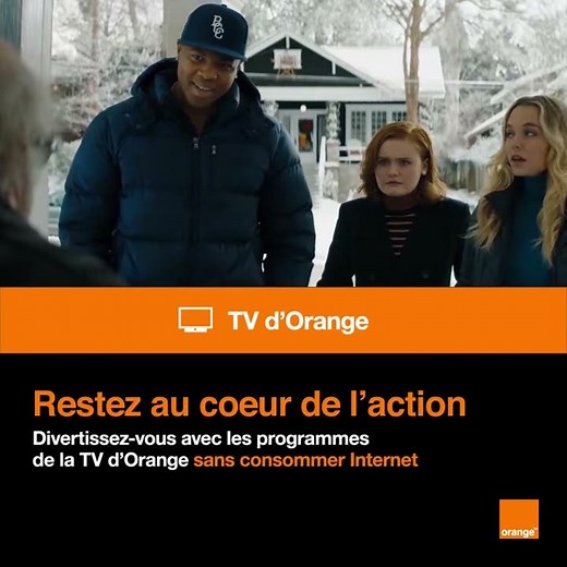 Bande annonce JUMANJI sur la Tv d'Orange