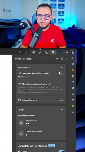 VPN gratis en Microsoft Edge con su nueva actualización
