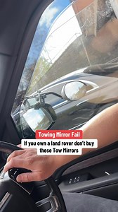 Towing Mirror Fail!! ‼️ #caravanlife #caravanfail #towing #towlife #towmirrors #caravanning #caravantips | TouringwithRiva
