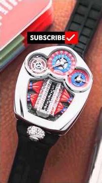 This is not a watch… it’s a Bugatti engine on your wrist! 💥 #bugattiwatch #luxurylifestyle