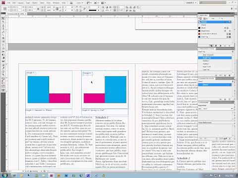 How to create cross references to figures, images, graphs in InDesign