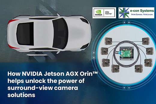 How NVIDIA Jetson AGX Orin™ helps unlock the power of surround-view camera solutions