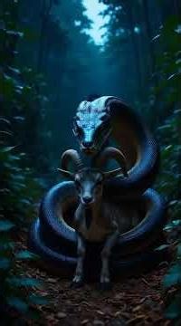 Korean Woman vs Giant Python with AK47 ⚡🐍🐐