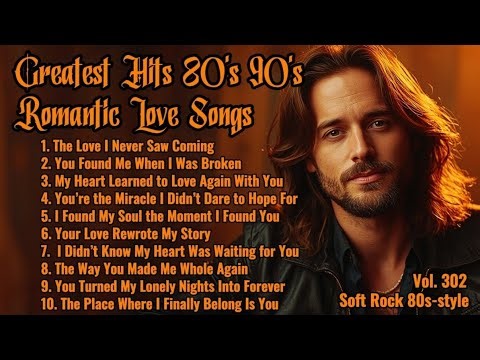 Greatest Hits Romantic Love Songs 💖 Love Songs 80's 90's - Soft Rock Ballads - Playlist Vol. 302