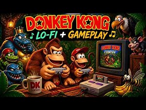 Cozy Lo-fi Donkey Kong Country ☕🌴beats for relax/study