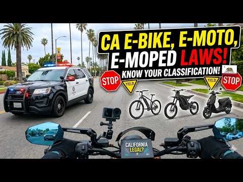Is Your E-Bike Actually Illegal? California E-Bike Laws Explained and Simplified