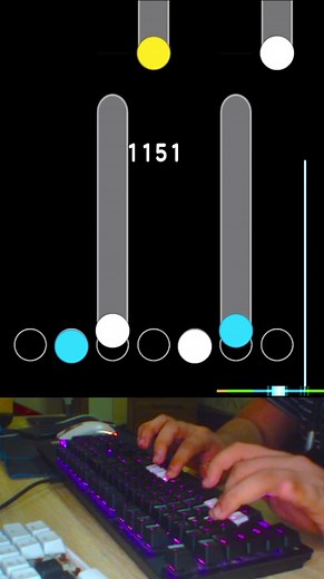 70kps Part 2 - Osu Rhythm Gameplay Highlights