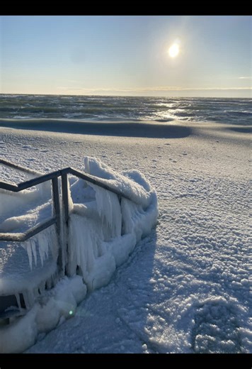 Entdecke die frostige Schönheit von Grömitz