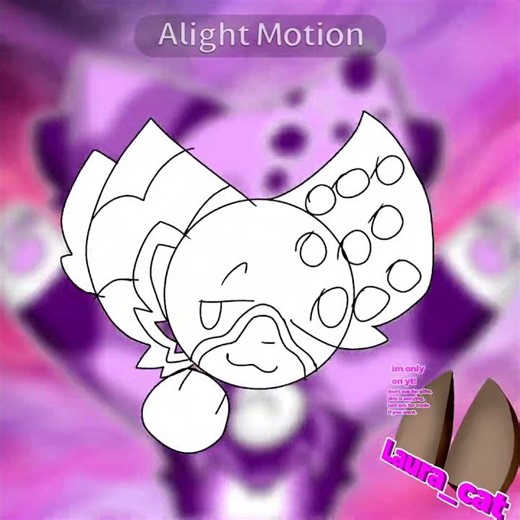 💜 #cat #furry #kitty #edit #cute #art #bleh #alightmotion #animation #furries #artist #lauracat