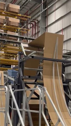 A rotary mill for fanfold cardboard misbehaving, a simple fix though #automation #cvp #fieldservice