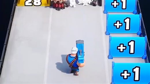 好多敌人冲过来了，我快解锁这个火箭兵