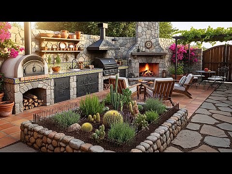 46 Cozy Modern Tiny Home Patio And Mini Garden – Ultimate Outdoor Living Bliss!