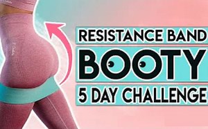 Lilly Sabri——5天 弹力带 蜜桃臀 挑战训练课程