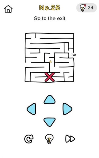 Brain out : Level 26 Go to the exit #brainout #brainoutanswer #level26 #gg #brain #puzzlegame #exit