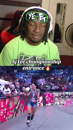 AJ Lee's Champion Entrance on RAW
