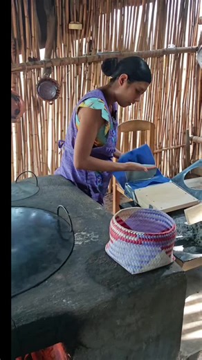 Cómo hacer tortillas de color azul