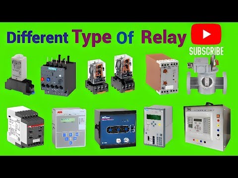 Different Types Of Electrical Relay // Type Of Relay !! #electricalallbd