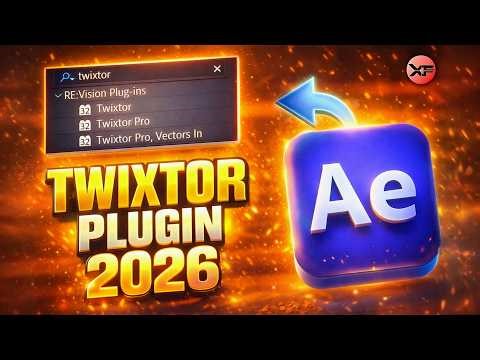 How To Install TWIXTOR Plugin In AFTER EFFECTS 2026