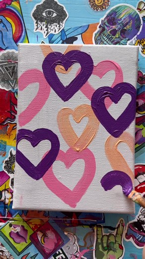 Easy Valentine's Day Painting Tutorial