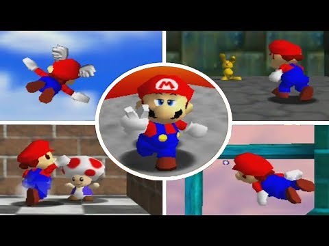 Super Mario 64 - All Castle Secret Stars