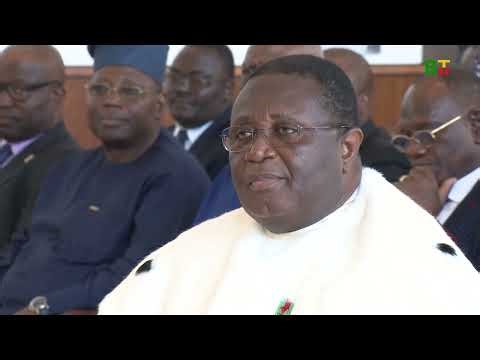 Palais de la Marina : prestation de serment du président de la Cour Suprême