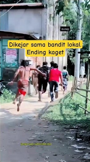 Dikejar Bandit Lokal, Endingnya Bikin Ngakak 😭 #shorts #lucu