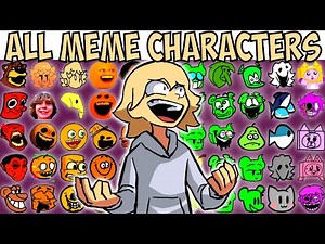 ALL MEME CHARACTERS | FNF Character Test | Gameplay VS Playground