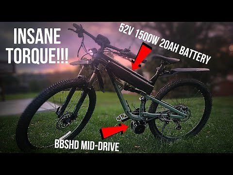 How To Build a 52V 1500W Bafang Mid Drive Ebike