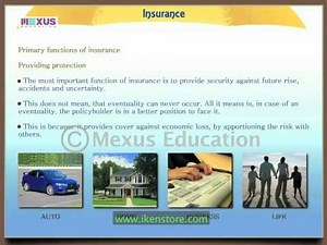 Insurance Services Video Lecture | Business Studies (BST) Class 11 - Commerce