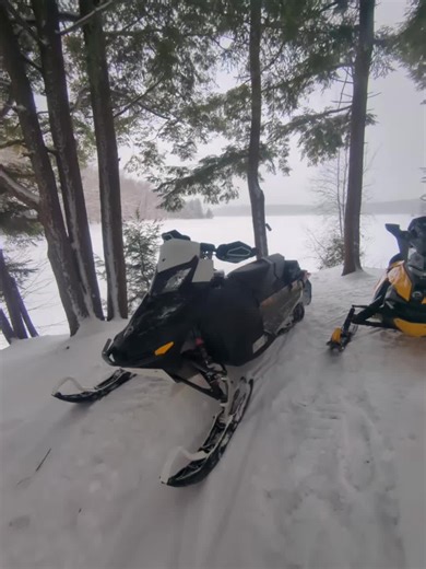 the places that snowmobiling can take you are pretty awesome sometimes. #nysnowmobile #nature #outdoors #fyp #upstateny