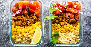 Turkey Taco Meal Prep Bowls